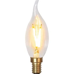 LED-kynttilälamppu Star Trading Soft Glow 353-08-1, Ø35x115mm, E14, kirkas, 0.5W, 2100K, 30lm
