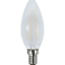 LED-kynttilälamppu Star Trading 350-13-1, Ø35x98mm, E14, huurrettu, 4W, 2700K, 400lm
