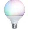 LED-lamppu Airam SmartHome GLOBE-95, 11W, E27, 1055lm, 2700-6500K, RGB/TW, opaali