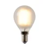 LED-lamppu Lucide filamentti E14, Ø4.5cm, himmennettävä, 4W, 2700K, maitolasi