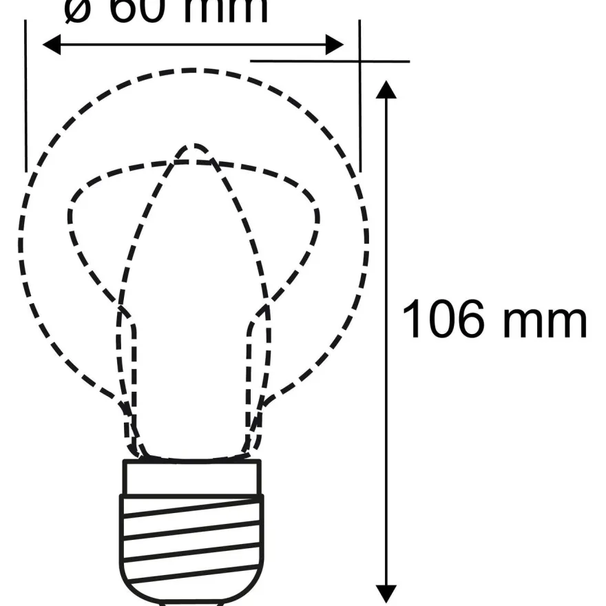 LED-lamppu Paulmann 1879 Filament Pear E27 470lm 6W 1800K 3-Step-Dim himmennettävä kulta