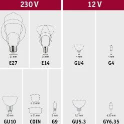 LED-lamppu Paulmann 1879 Filament Pear E27 470lm 6W 1800K 3-Step-Dim himmennettävä kulta