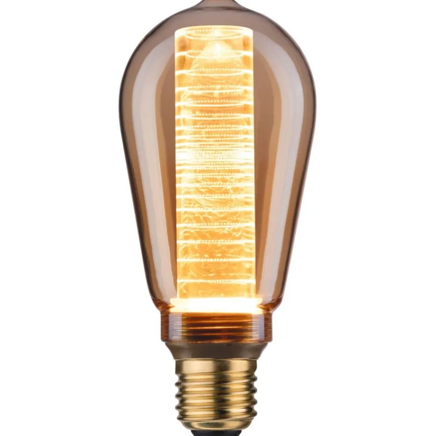 LED-lamppu Paulmann Inner Glow Edition Corn Ring, E27, 230lm, 4W, 1800K, kulta