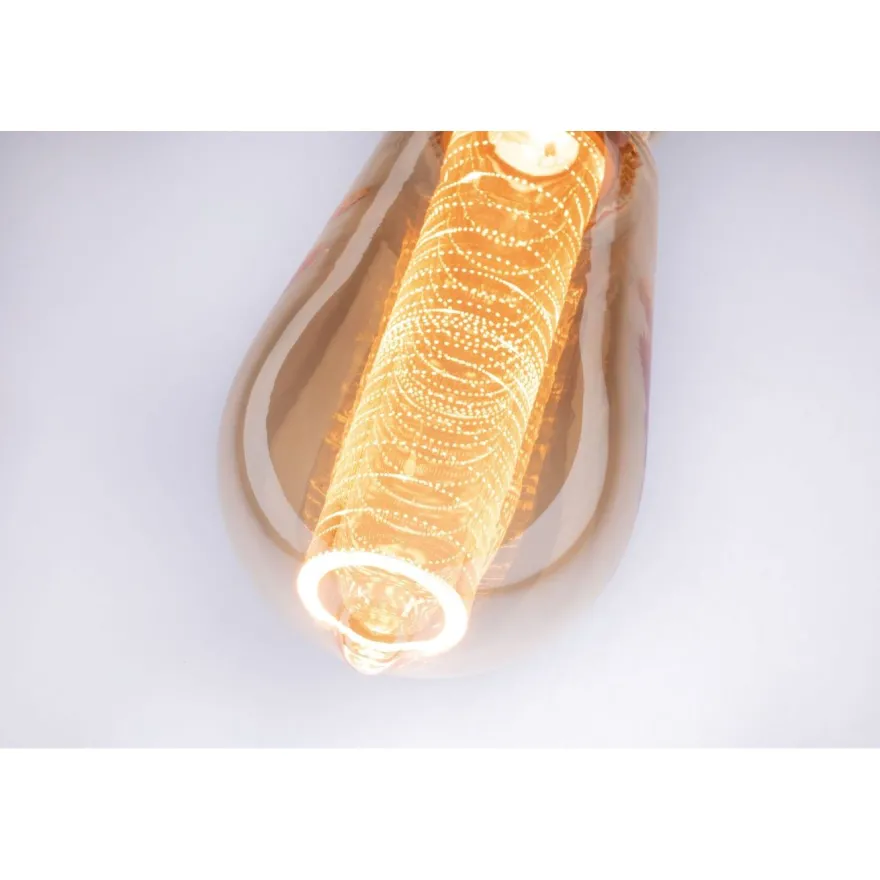 LED-lamppu Paulmann Inner Glow Edition Corn Ring, E27, 230lm, 4W, 1800K, kulta