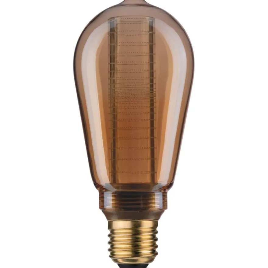 LED-lamppu Paulmann Inner Glow Edition Corn Ring, E27, 230lm, 4W, 1800K, kulta