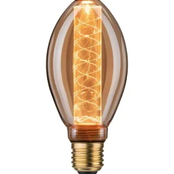 LED-lamppu Paulmann Inner Glow Edition Pear Corn Spiral, E27, 120lm, 3.6W, 1800K, himmennettävä, kulta