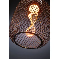 LED-lamppu Paulmann Metallic Glow Illuminant Zyl, E27, Helix ,110lm, 3.5W, 1800K, musta