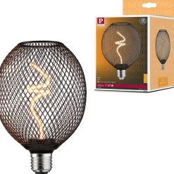 LED-lamppu Paulmann Metallic Glow Standard E27 4W 1800K himmennettävä
