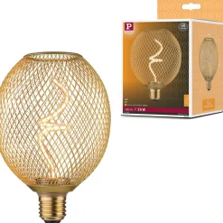 LED-lamppu Paulmann Metallic Glow Standard E27 4W 1800K himmennettävä
