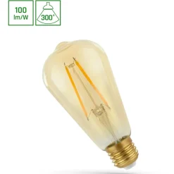 LED-lamppu Spectrum E27 5W 230V 2400K Retroshine