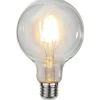 LED-lamppu Star Trading Clear Filament 352-46-2, Ø95x145mm, E27, G95, 4.7W, 2700K, 470lm