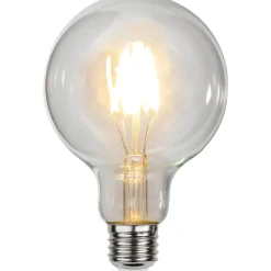 LED-lamppu Star Trading Clear Filament 352-46-2, Ø95x145mm, E27, G95, 4.7W, 2700K, 470lm