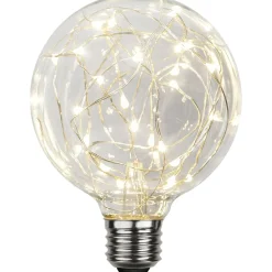 LED-lamppu Star Trading Decoled, E27, G95, 2900K, 45lm