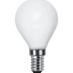 LED-lamppu Star Trading Illumination LED 375-12 Ø 45x78mm, E14, opaali, 3W, 2700K, 250lm