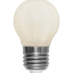 LED-lamppu Star Trading Illumination LED 375-23, Ø45x75mm, E27, opaali, 4.7W, 2700K, 450lm