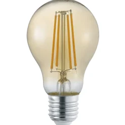 LED-Lamppu Trio E27, filament vakio 8W, 700lm 2700K ruskea switch dimm
