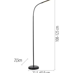 Led-lattiavalaisin JustLight Elly Led, 360lm