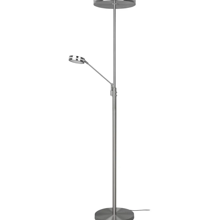 LED-lattiavalaisin Trio Franklin, uplighter, eri värejä