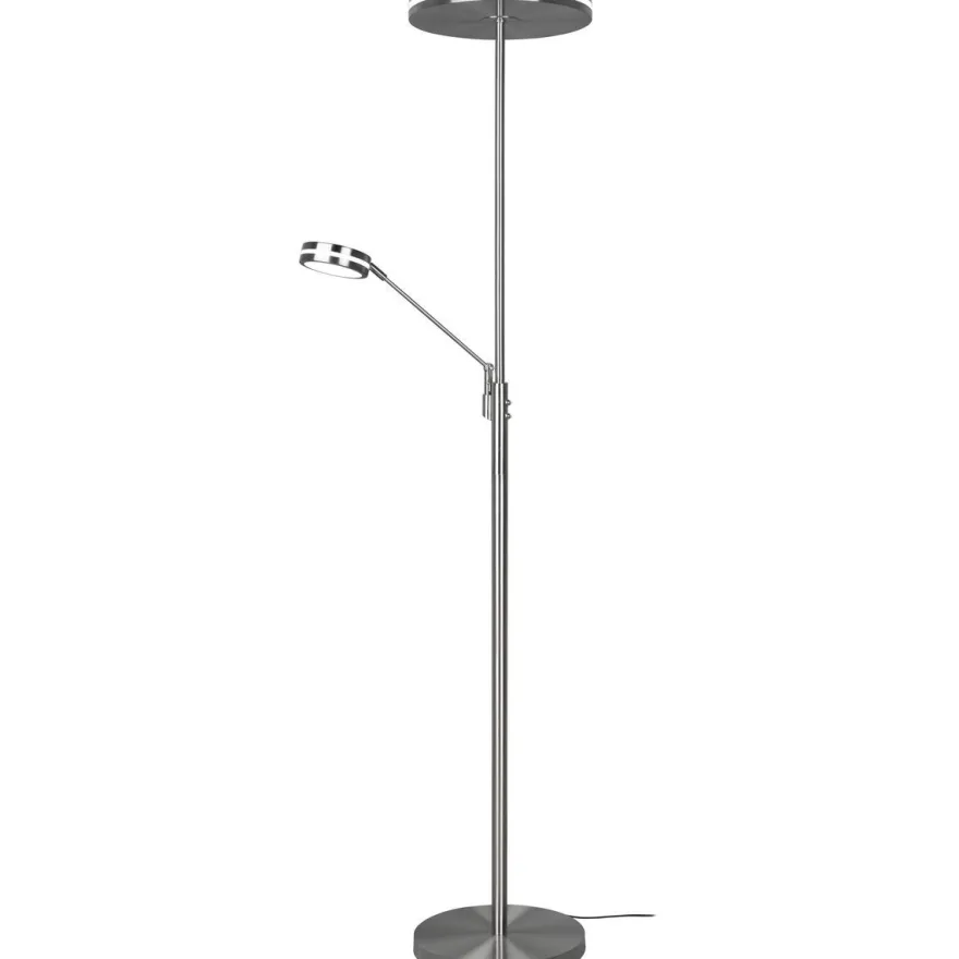LED-lattiavalaisin Trio Franklin, uplighter, eri värejä