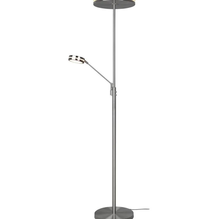 LED-lattiavalaisin Trio Franklin, uplighter, eri värejä