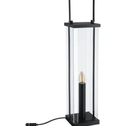 LED-lyhty Paulmann Plug & Shine Classic, 69.5cm, IP44, 1900K, antrasiitti