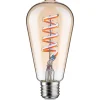 LED-älylamppu Paulmann Smart Home Zigbee 3.0, ST64, E27, 470lm, 6.3W, RGBW+, filamentti, himmennettävä, kulta
