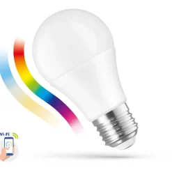 LED-älylamppu Spectrum E27 GLS A60 9W 230V RGBW+CCT+DIM Wi-Fi 3000-6000K
