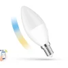 LED-älylamppu Spectrum E14 kynttilä C38 5W 230V CCT+DIM Wi-Fi 3000-6000K