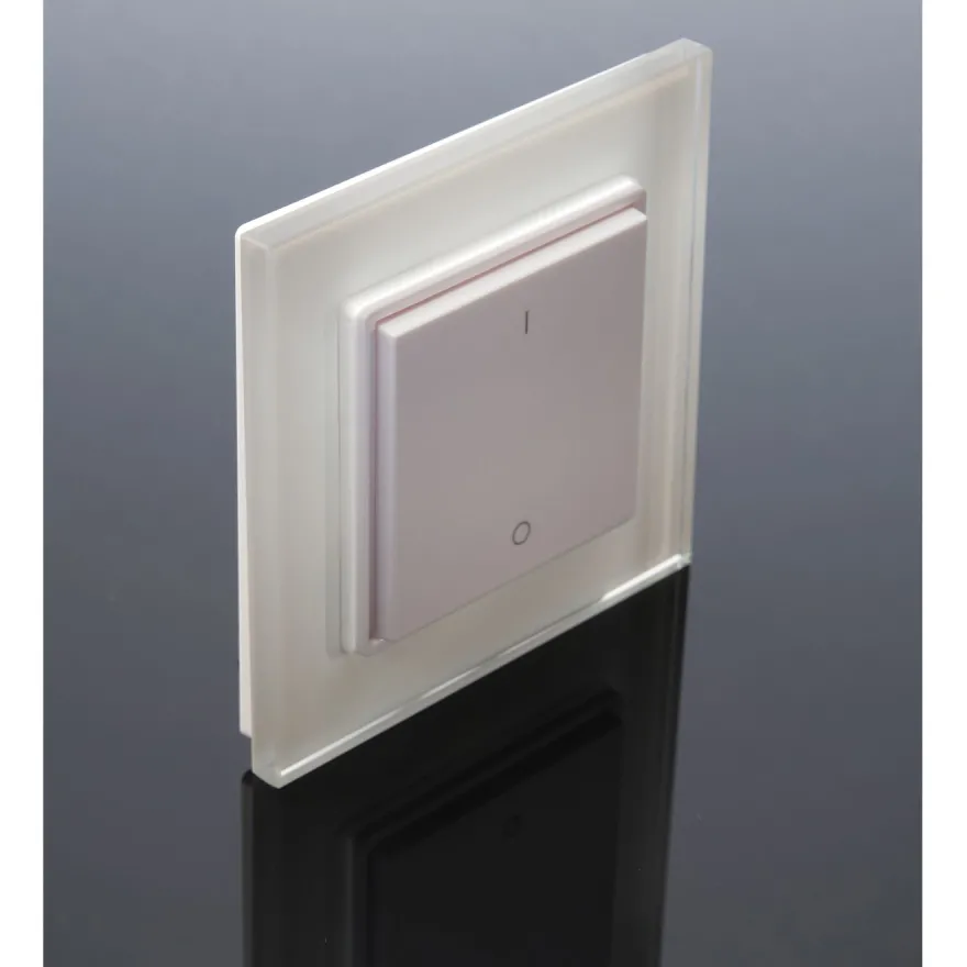 LED-painonappi-himmennin FTLIGHT Perfect, 12-36V DC, 86x86x13mm