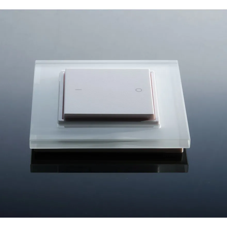 LED-painonappi-himmennin FTLIGHT Perfect, 12-36V DC, 86x86x13mm