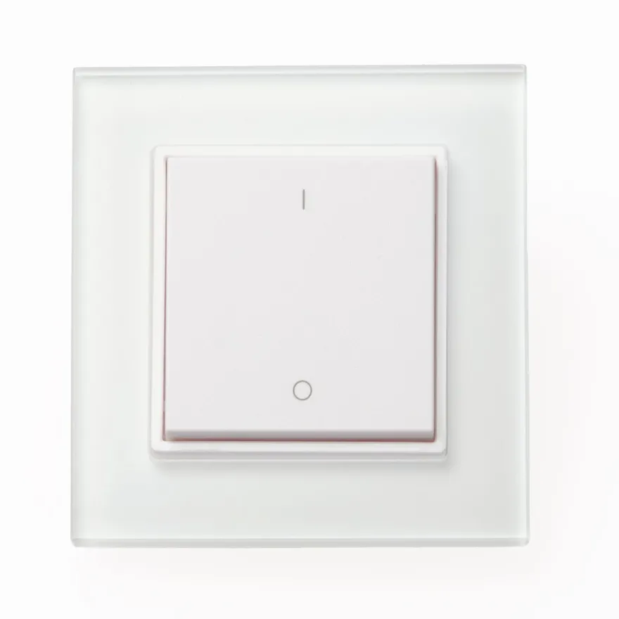 LED-painonappi-himmennin FTLIGHT Perfect, 12-36V DC, 86x86x13mm