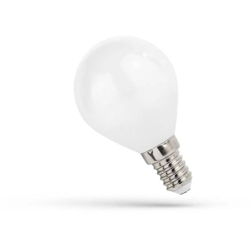 LED-pallolamppu Spectrum E14 1W 230V valkoinen, eri värilämpötiloja
