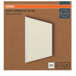 LED-paneeli Osram Panel Essential 600x600mm 4000K valkoinen