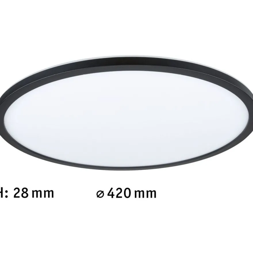 LED-paneeli Paulmann Atria Shine Backlight, Ø42cm, 22W, 4000K, himmennettävä, eri värejä