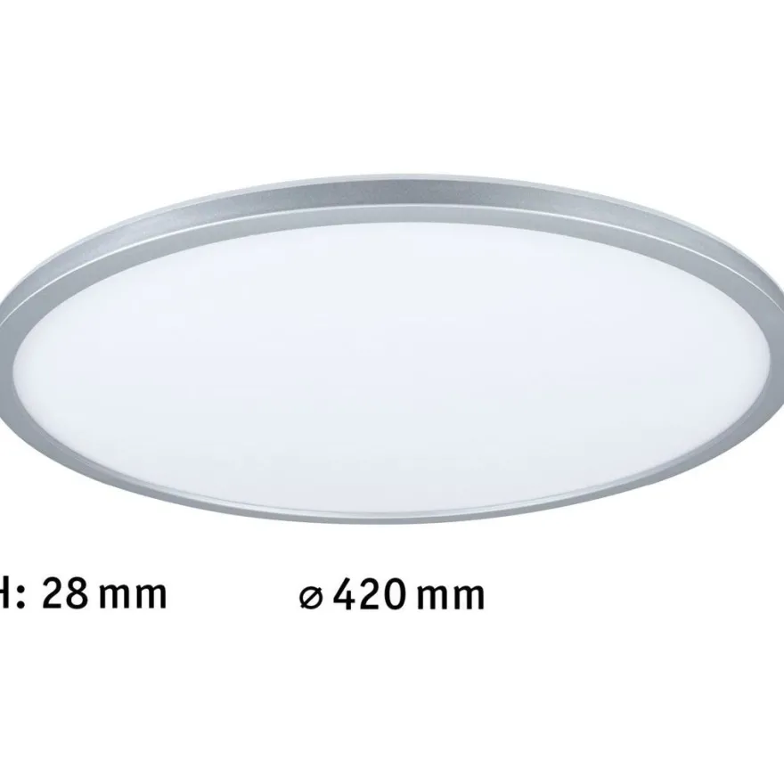 LED-paneeli Paulmann Atria Shine Backlight, Ø42cm, 22W, 4000K, himmennettävä, eri värejä