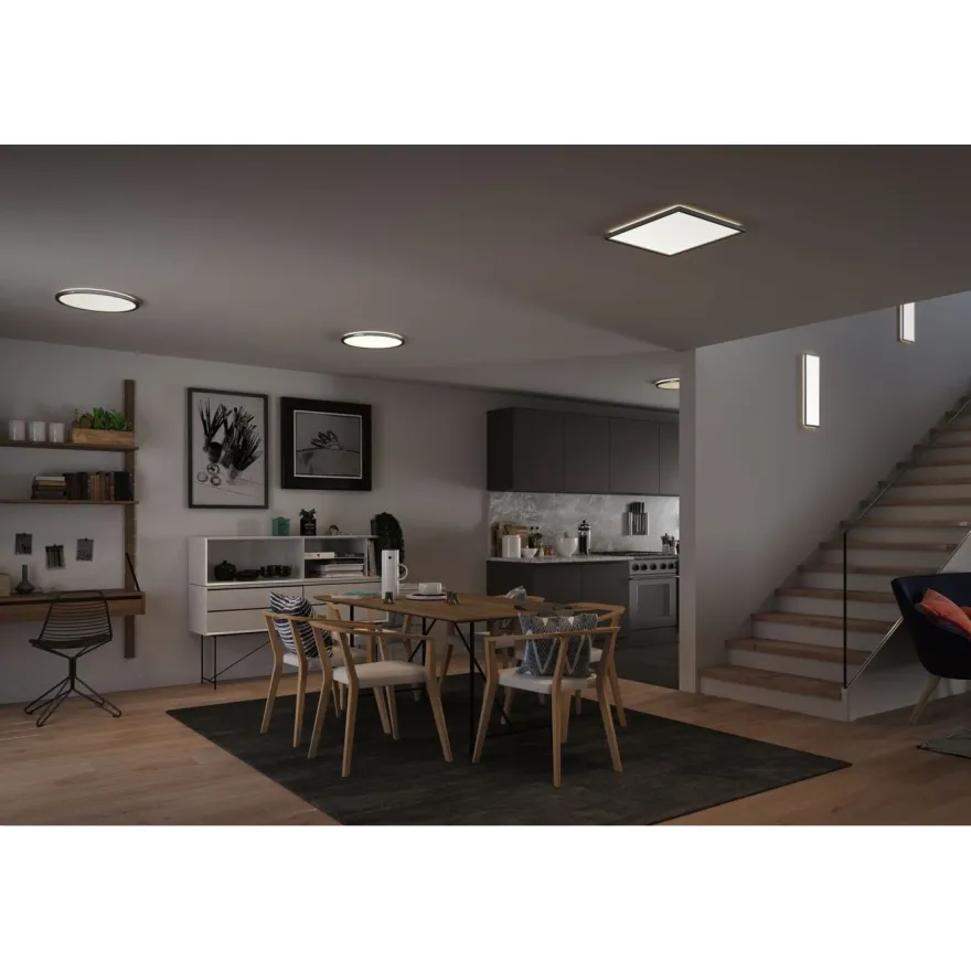 LED-paneeli Paulmann Atria Shine Backlight, Ø42cm, 22W, 4000K, himmennettävä, eri värejä