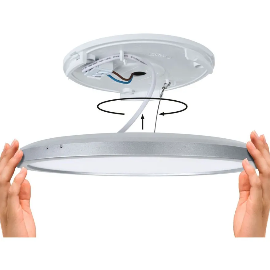 LED-paneeli Paulmann Atria Shine Backlight, Ø42cm, 22W, 4000K, himmennettävä, eri värejä