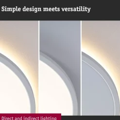 LED-paneeli Paulmann Atria Shine pyöreä 3000K valkoinen, eri kokoja