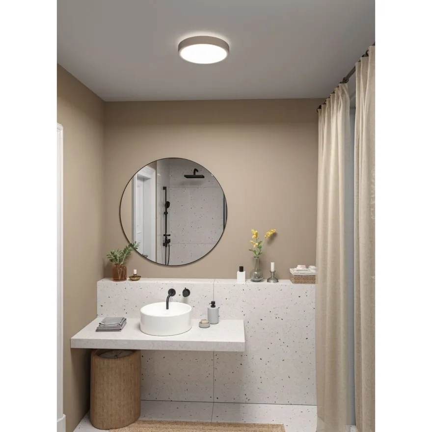 LED-paneeli Paulmann Cosara, IP44, Ø30cm, 15W, 4000K, eri värejä
