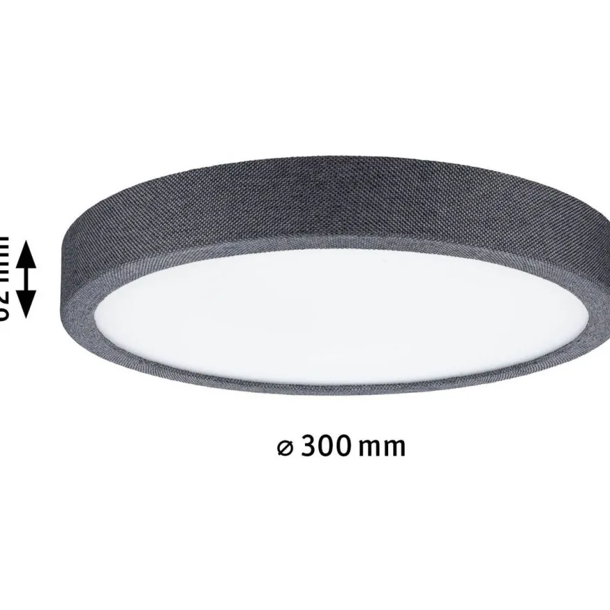 LED-paneeli Paulmann Cosara, IP44, Ø30cm, 15W, 4000K, eri värejä