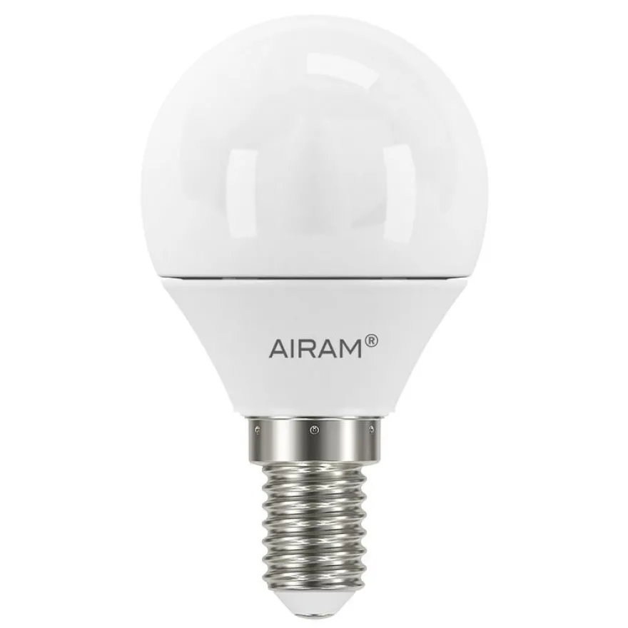 LED-pienkupulamppu Airam Pro P45 830, E14, 3000K, 260lm