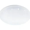 LED-Plafondi Eglo connect.z Totari-z, 4x4.8W, Ø38cm, valkoinen/kristalliefekti