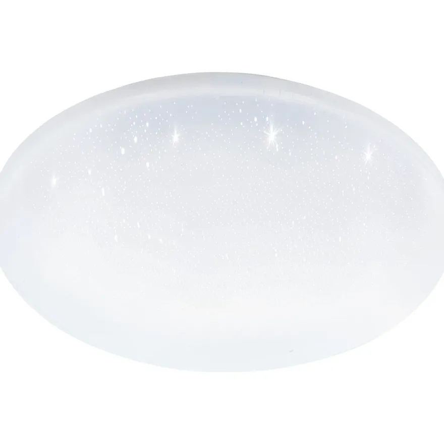 LED-Plafondi Eglo connect.z Totari-z, 4x4.8W, Ø38cm, valkoinen/kristalliefekti
