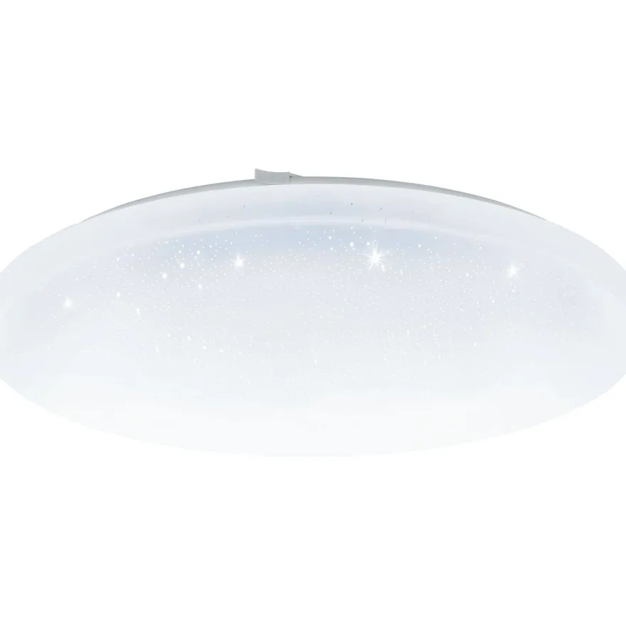 LED-plafondi Eglo Frania-A, Ø400mm, valkoinen