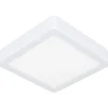 LED-Plafondi Eglo Fueva 5, IP44, valkoinen, eri kokoja