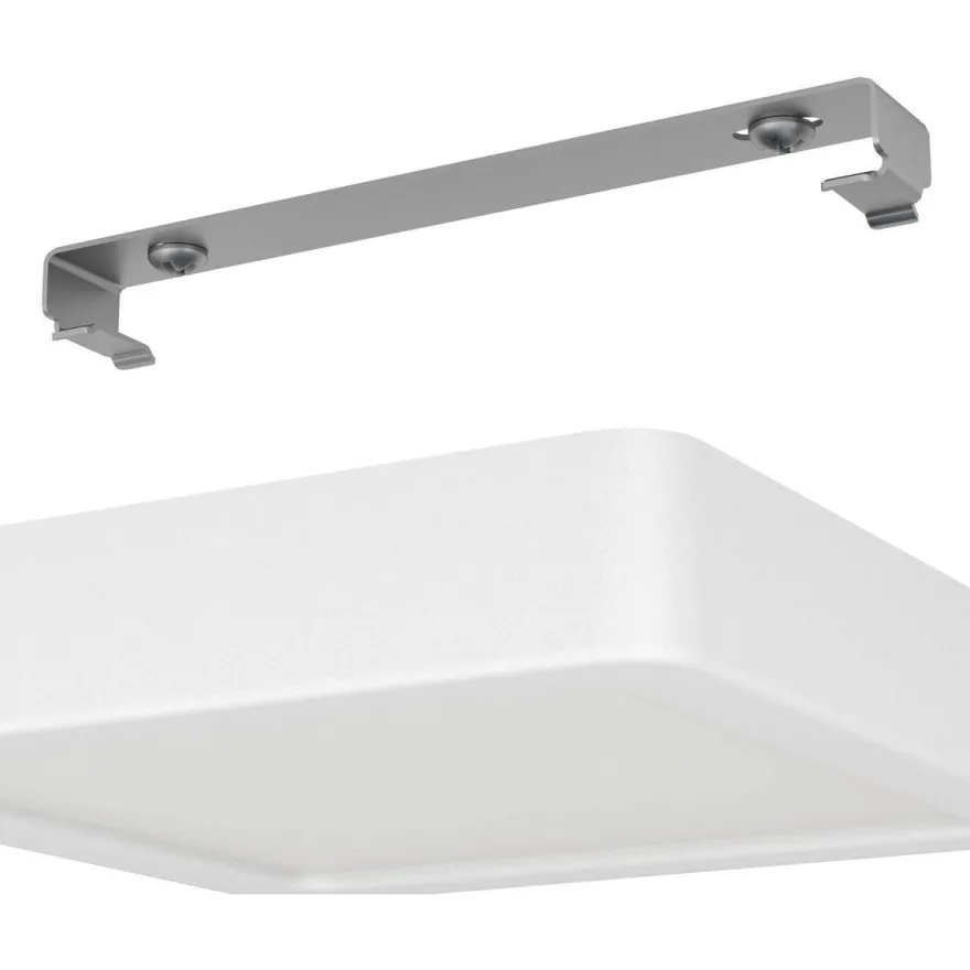 LED-Plafondi Eglo Fueva 5, IP44, valkoinen, eri kokoja