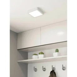 LED-Plafondi Eglo Fueva 5, IP44, valkoinen, eri kokoja