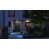 LED-pollarivalaisin Paulmann Plate, Smart Home Zigbee 3.0, IP44, 60cm, RGBW+, antrasiitti