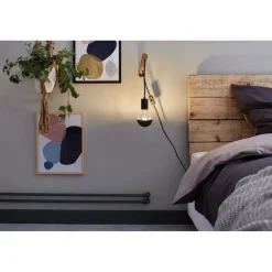 LED-pääpeililamppu Paulmann Modern Classic Edition Globe, E27, G95, 600lm, 6.5W, 2700K, himmennettävä, mattamusta
