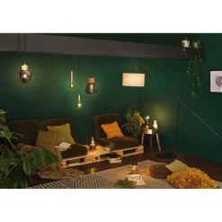 LED-pääpeililamppu Paulmann Modern Classic Edition Globe, E27, G95, 600lm, 6.5W, 2700K, himmennettävä, mattamusta